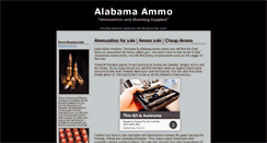 Desktop Screenshot of alabamaammo.com